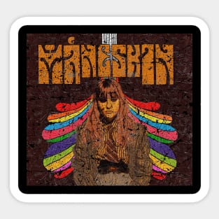 MANESKIN COVER RETRO Sticker